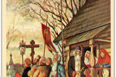 Крестный ход такой, каким он должен быть, а не такой, каким его изобразил Перов. 1963 г.