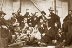 Гоголь в Риме. А.Бравура-Манини-второй сидящий справа