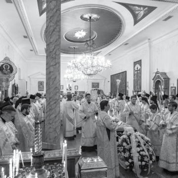 отпевание Первоиерарха Русской Зарубежной Церкви Митрополита Илариона