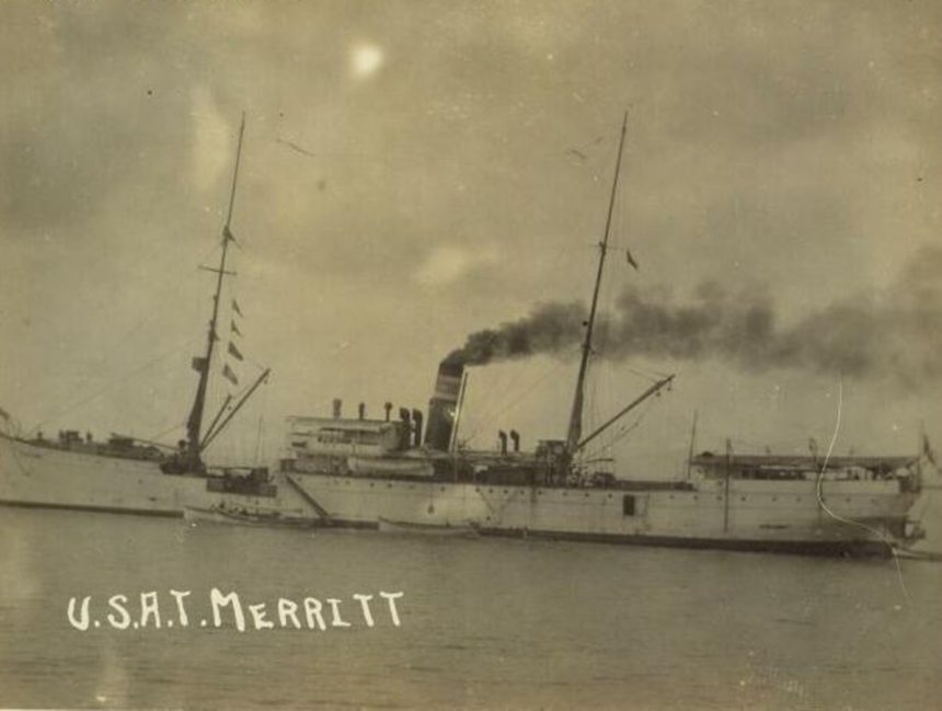Американский военный транспорт «Мерритт» (USAT Merritt) Одиссея русской эмиграции: из Китая в Калифорнию