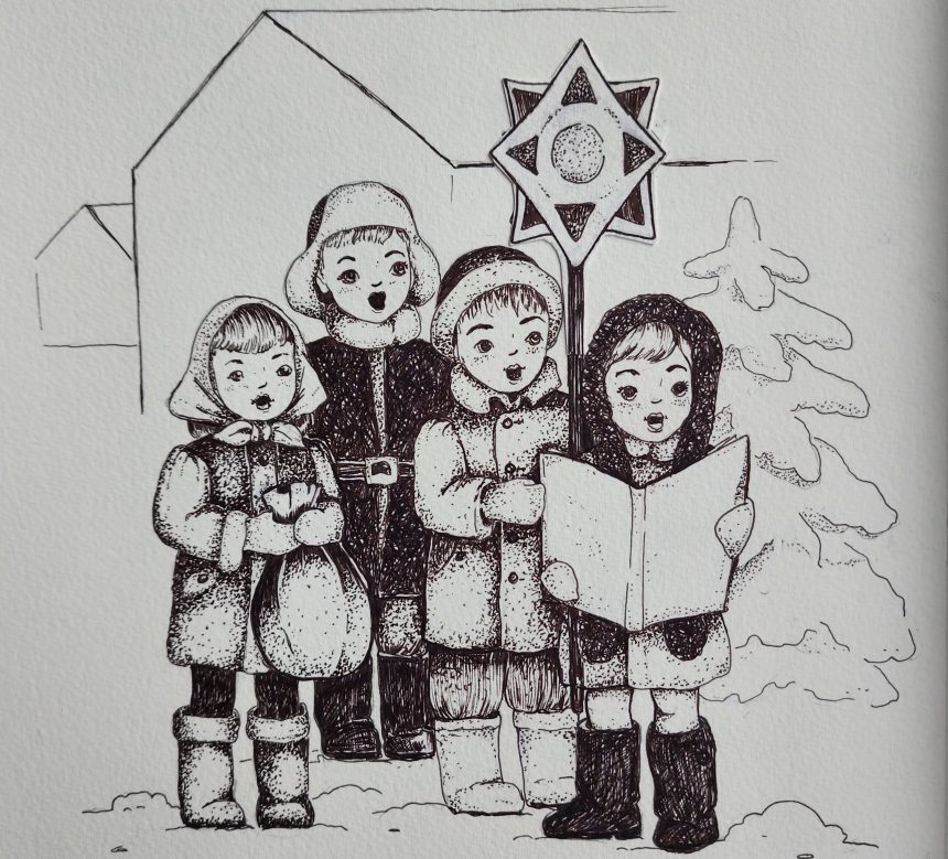 Воспоминания о русском Рождестве в послевоенной Германии. Рассказ «Зима»