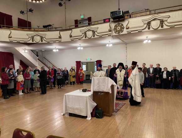 Молебен на Татьянин день в Русском центре. Фото Александра Семизарова Татьянин день в Русском центре