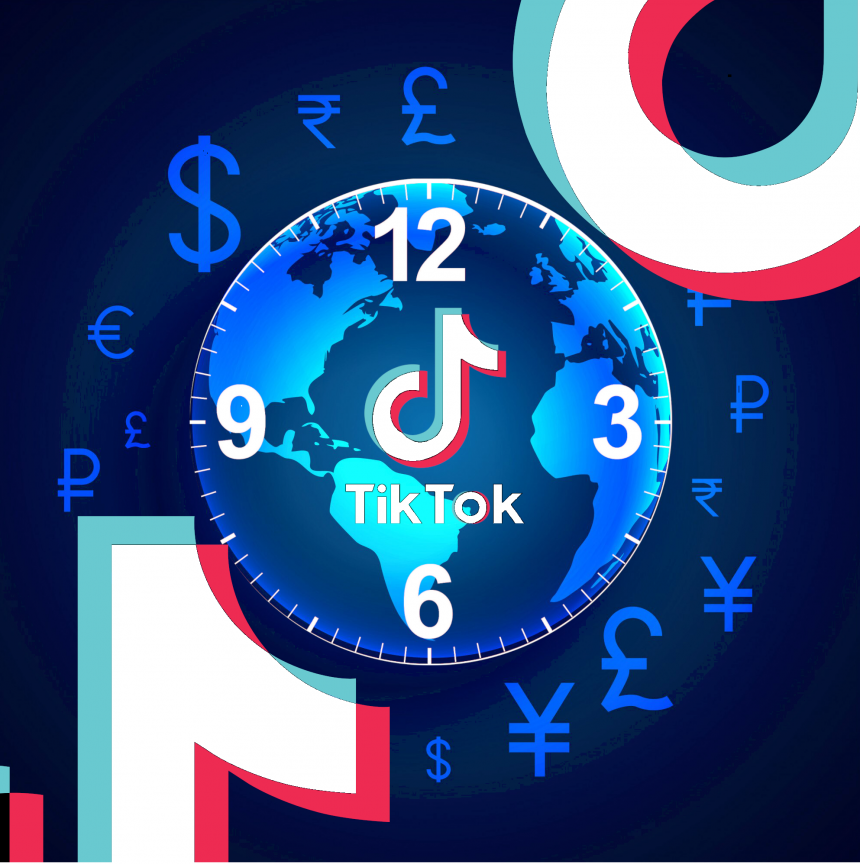 ТикТок. Коллаж Галины Епифановой. ТикТок: свободно ли идут часики?