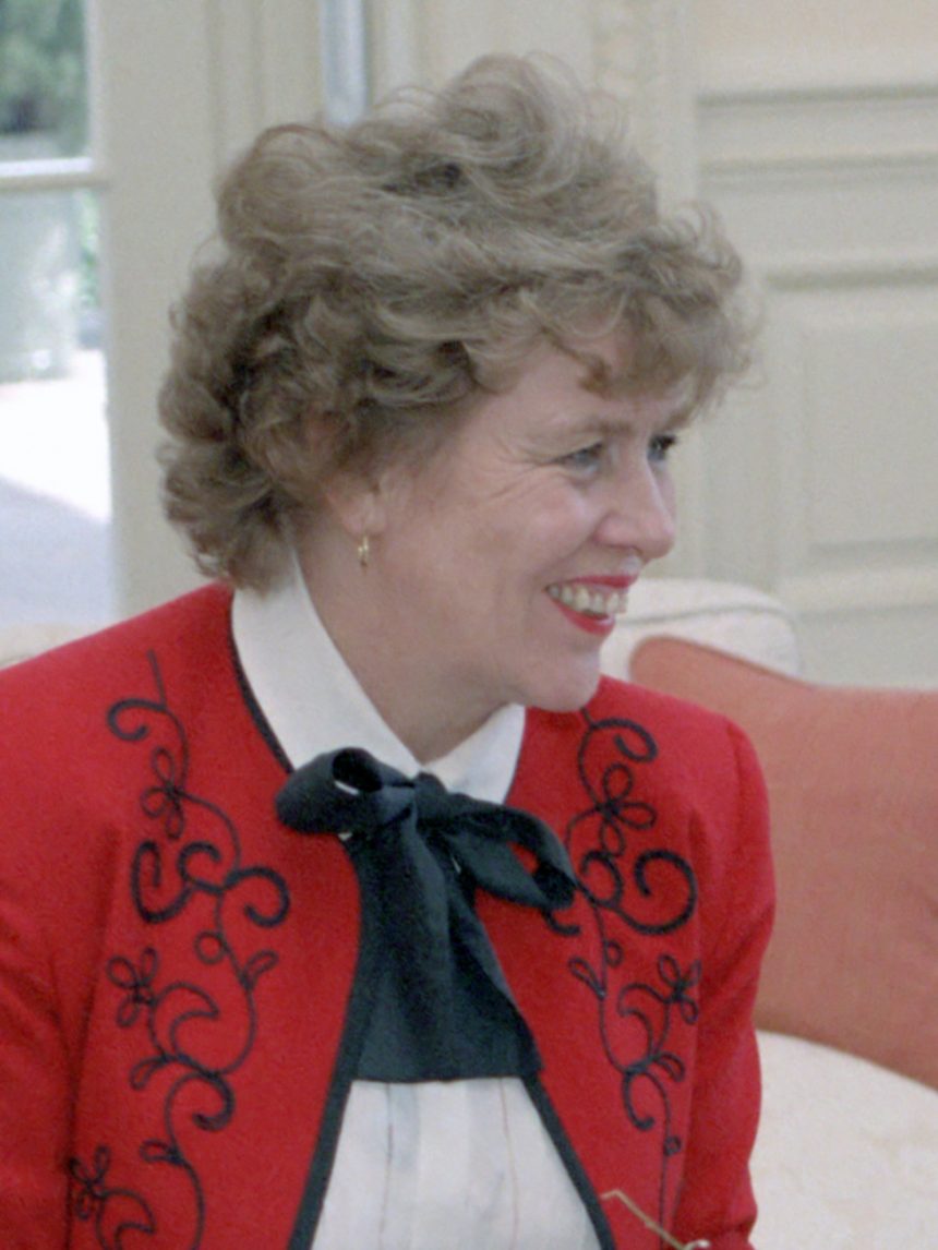 Сюзанна Масси в Белом доме. 1 марта 1984 года. Источник: администрация президента Рональда Рейгана. Памяти Сюзанны Масси: Россия была ее Землей Жар-Птицы