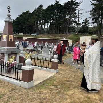 The California’s Cossacks commemorated the departed