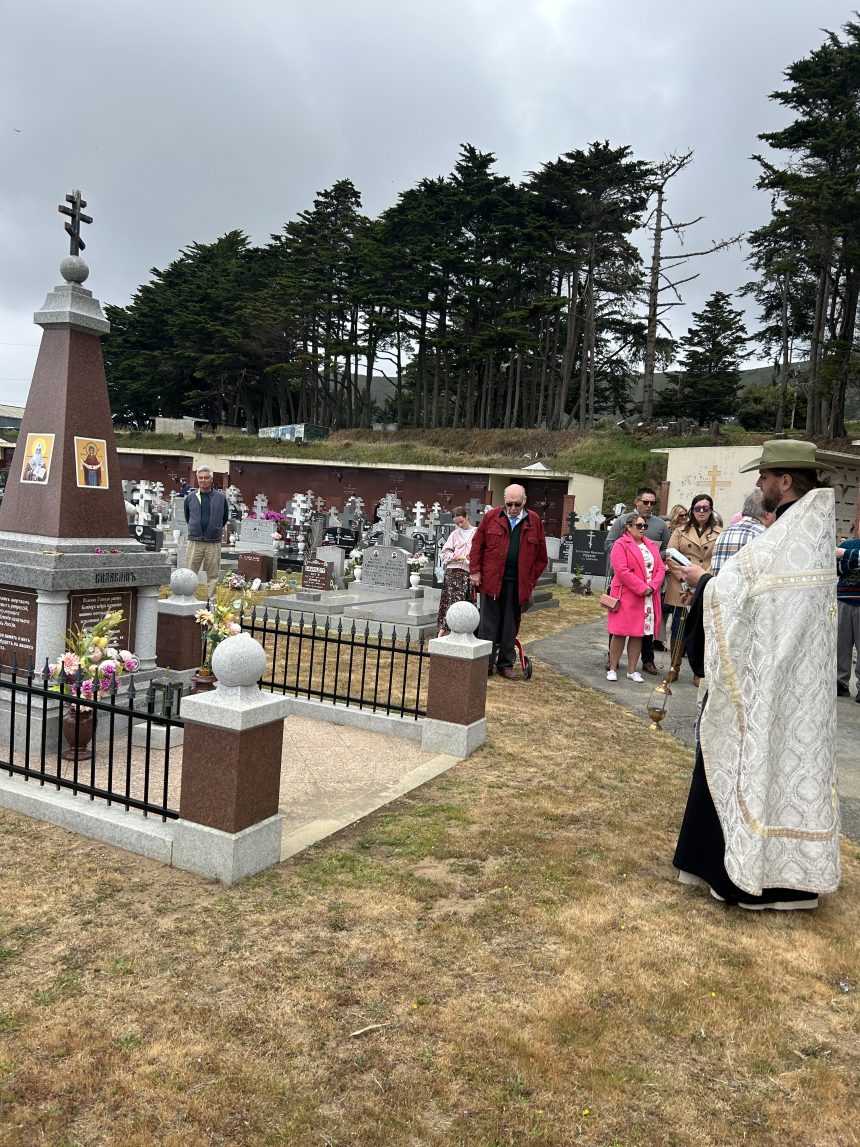 The California’s Cossacks commemorated the departed