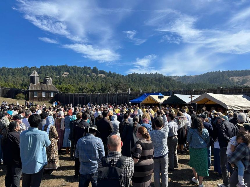 Форт Росс: юбилей в первом православном приходе континентальной части США